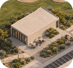 Sede social de 60 m²