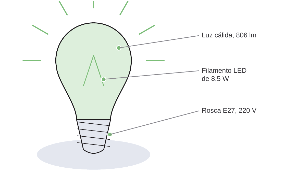 C06 Ampolleta LED